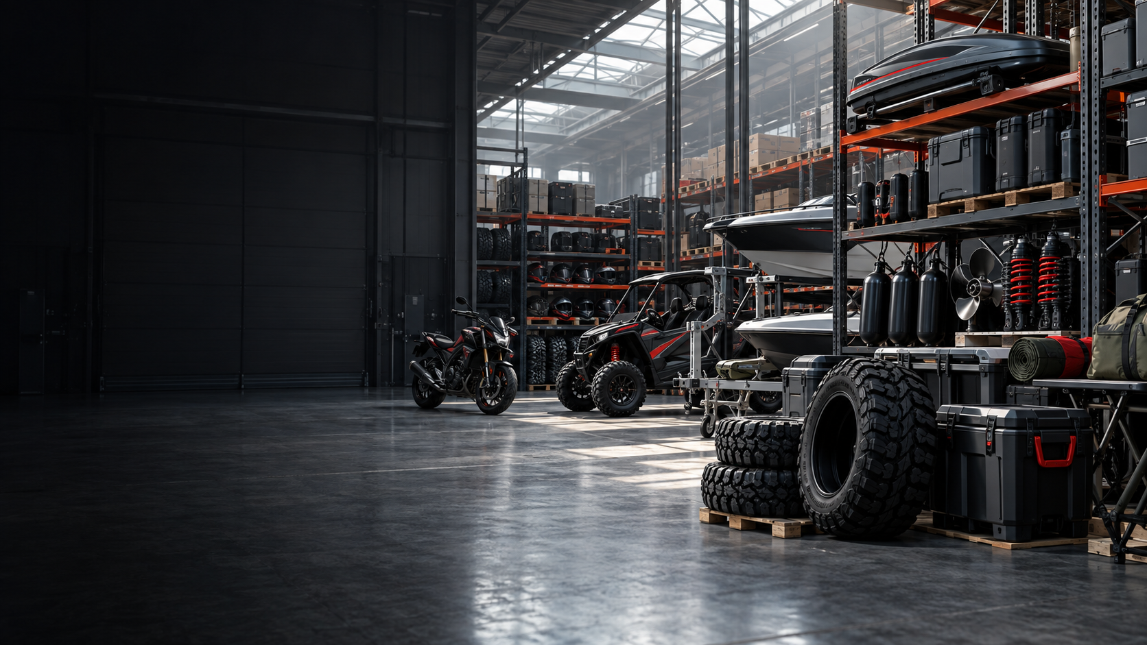 Modern distribution center